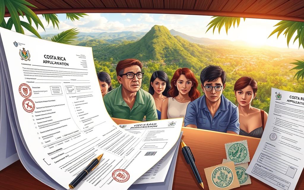Costa Rica application process
