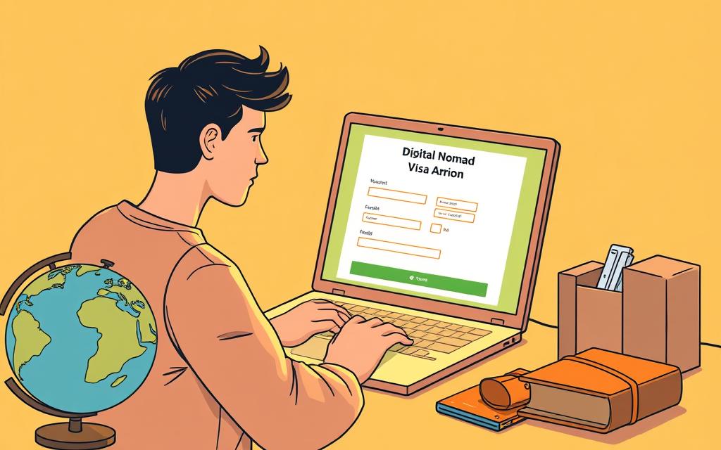 Costa Rica digital nomad visa application process