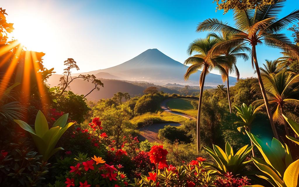 Costa Rica landscape and culture