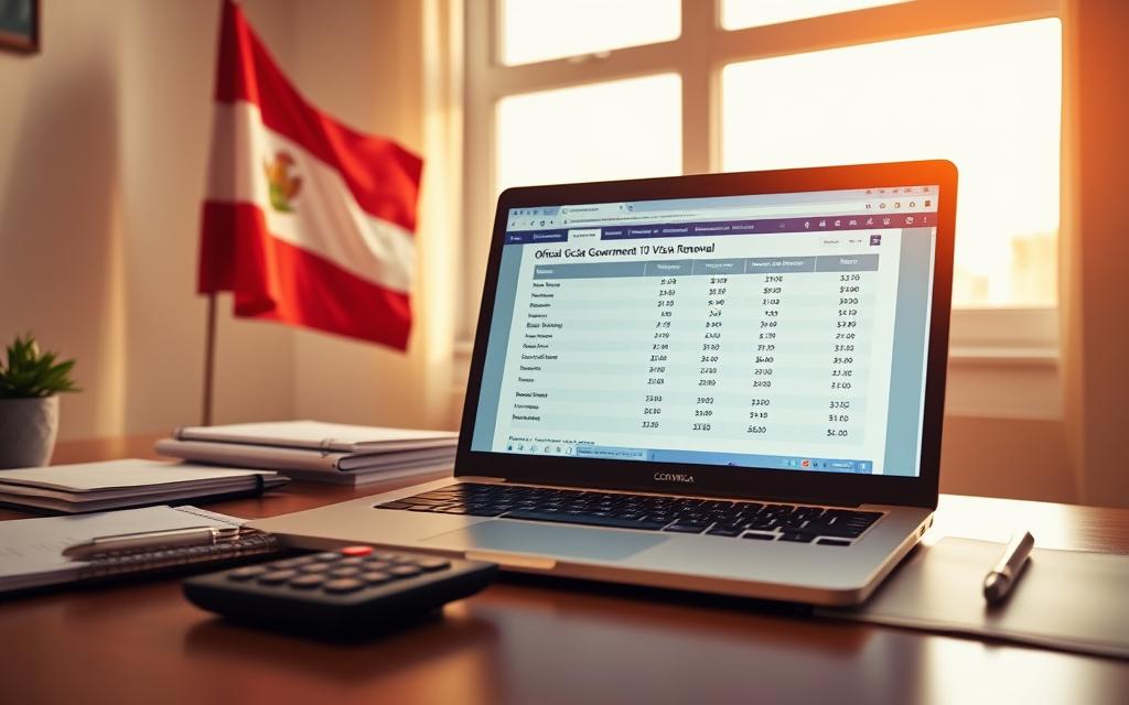 Costa Rica visa renewal fees