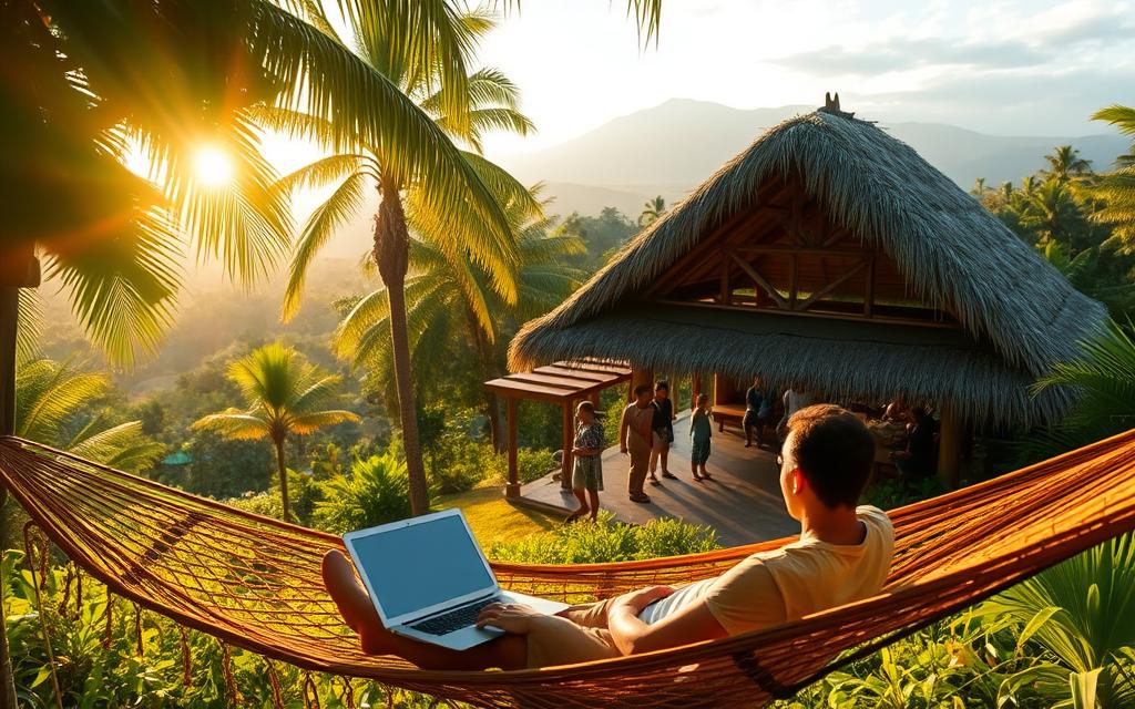 Costa Rican nomad lifestyle