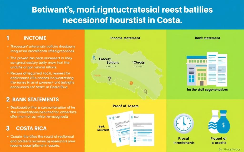 Financial proof required for Costa Rica residency
