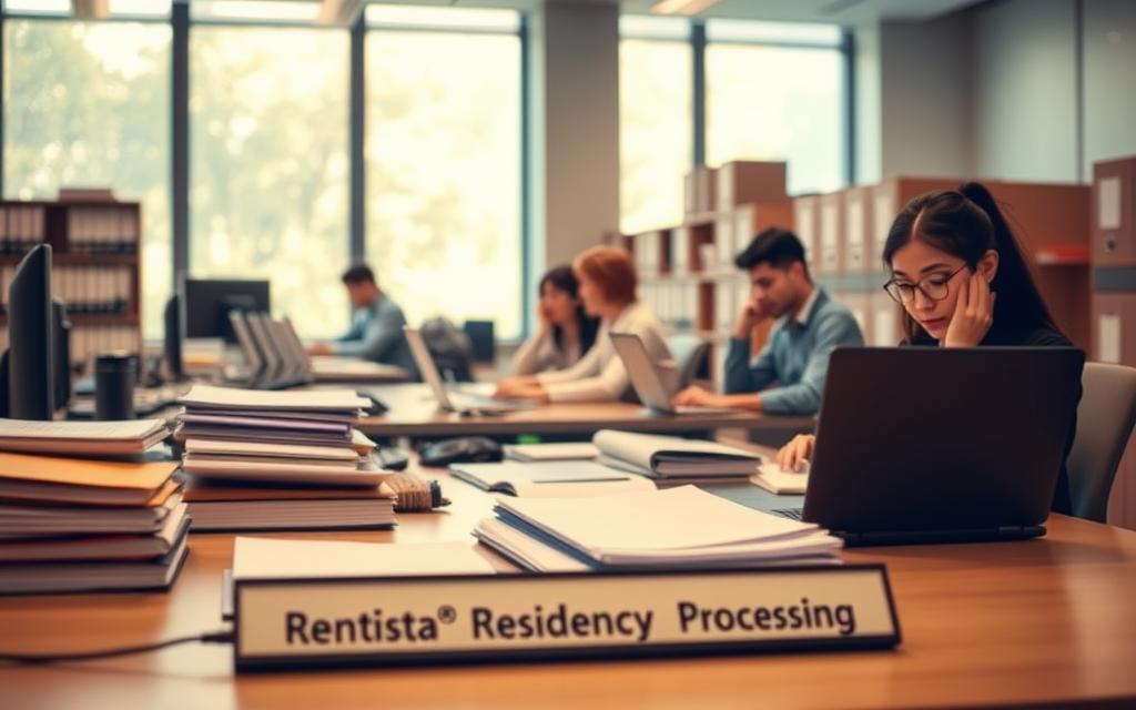 Rentista Residency Processing Time