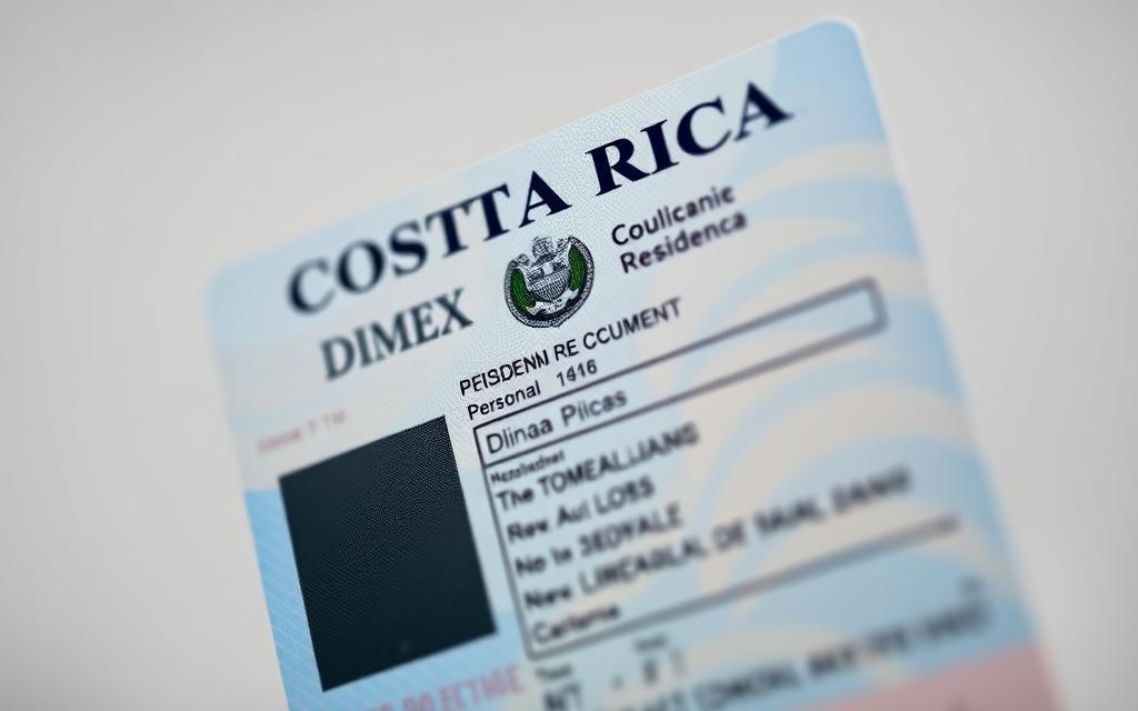 costa rica residency document
