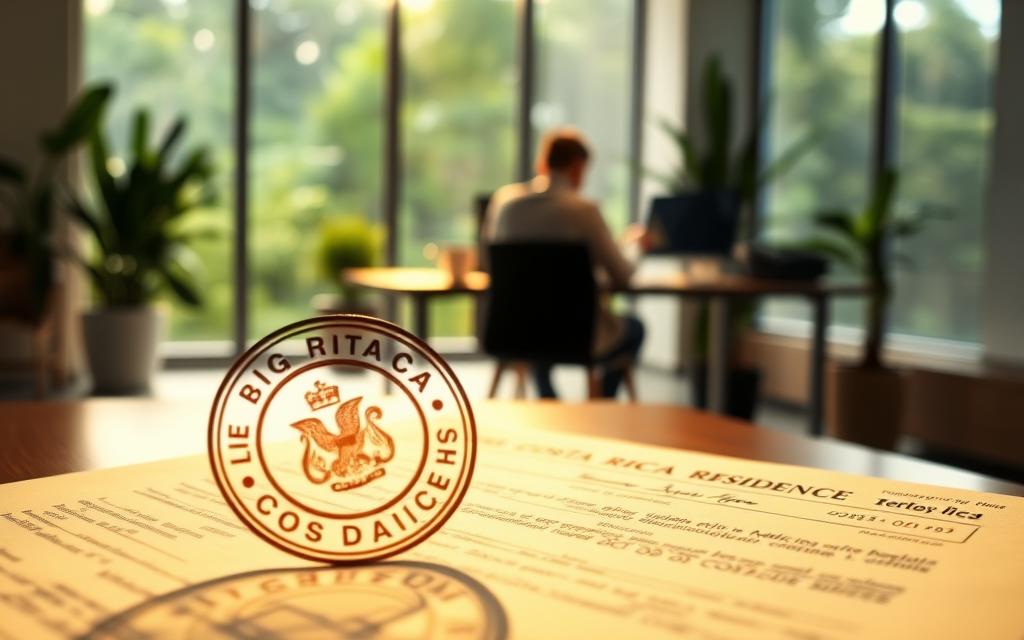 costa rica residency process