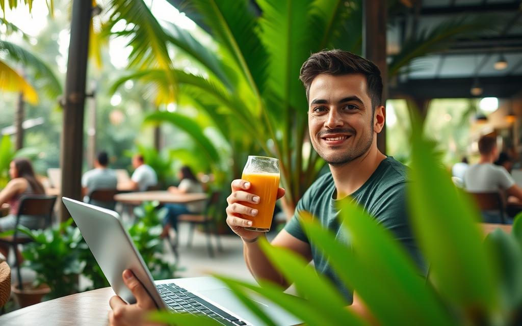 digital nomad in Costa Rica