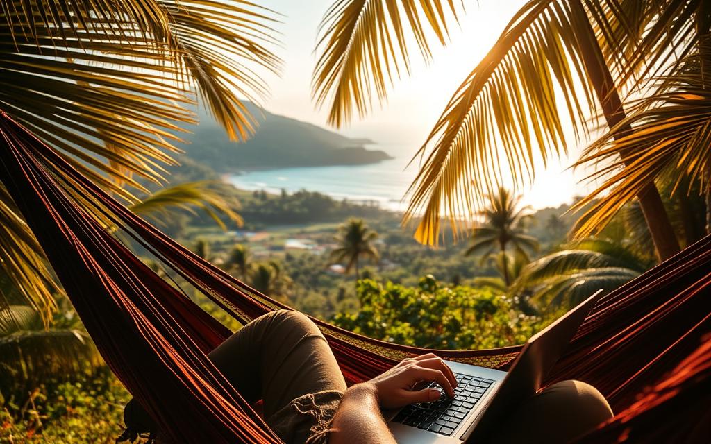 digital nomad in Costa Rica